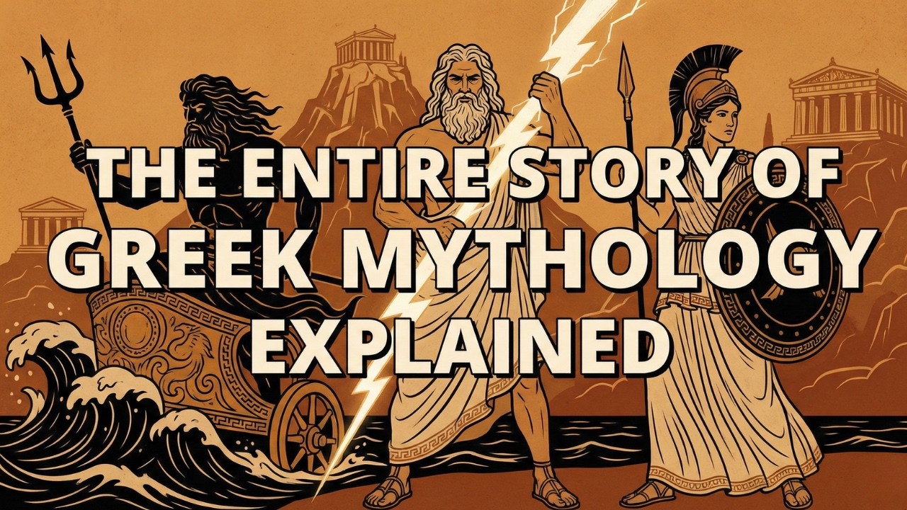 The ENTIRE Story of Greek Mythology Explained