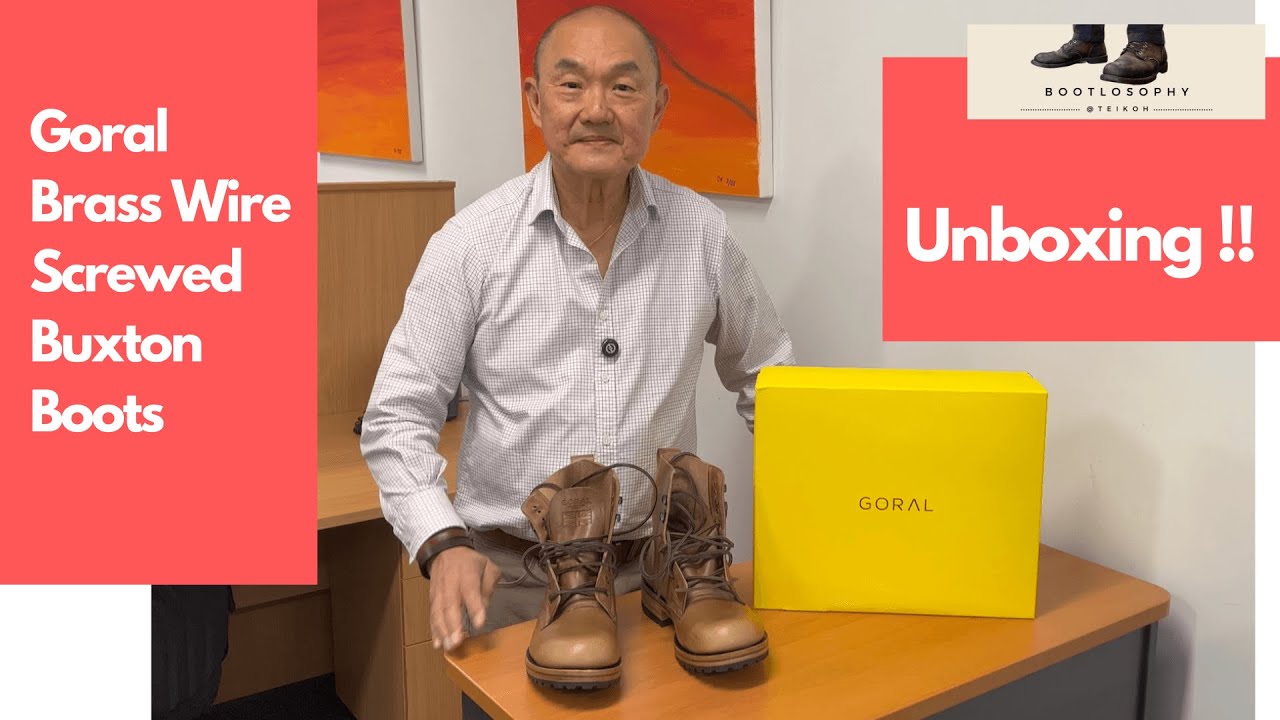 First Look At The Goral Buxton Brass Wire Screwed Construction Boots