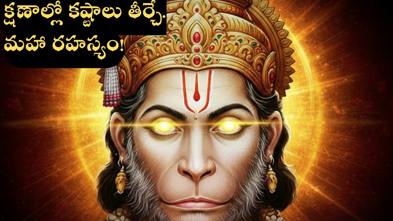 క్షణాల్లో కష్టాలు తీర్చే హనుమంతుని జన్మ రహస్యం! ఈ ఒక్క కథ మీ జీవితాన్ని మార్చేస్తుంది Amma Cheppind