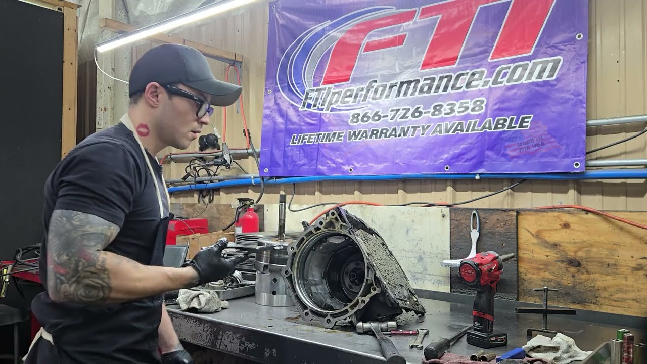 4L60E Teardown - typical morning garage asmr