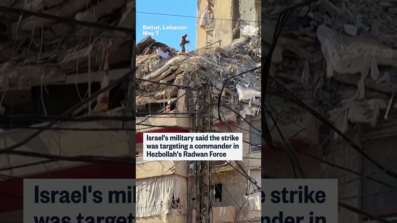 Israel launches strike on Beirut amid ceasefire