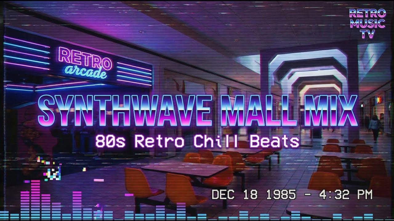 80s Mall Arcade 🕹️ Mallsoft & Vaporwave Mix for Late Night Nostalgia