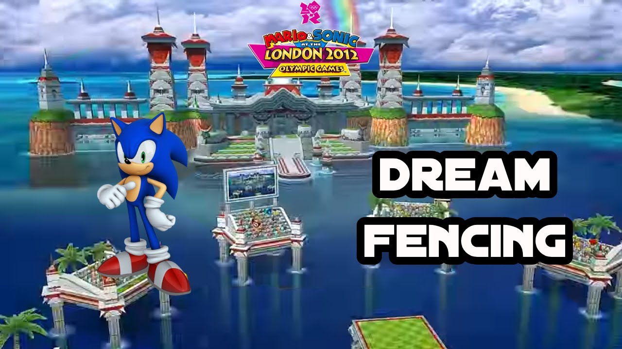 Mario & Sonic At The London 2012 Olympic Games Dream Fencing # 13 (Sonic)