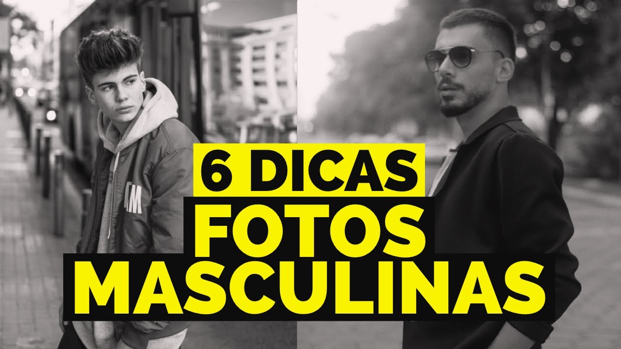 COMO FICAR BONITO NA FOTO | FOTOS MASCULINAS