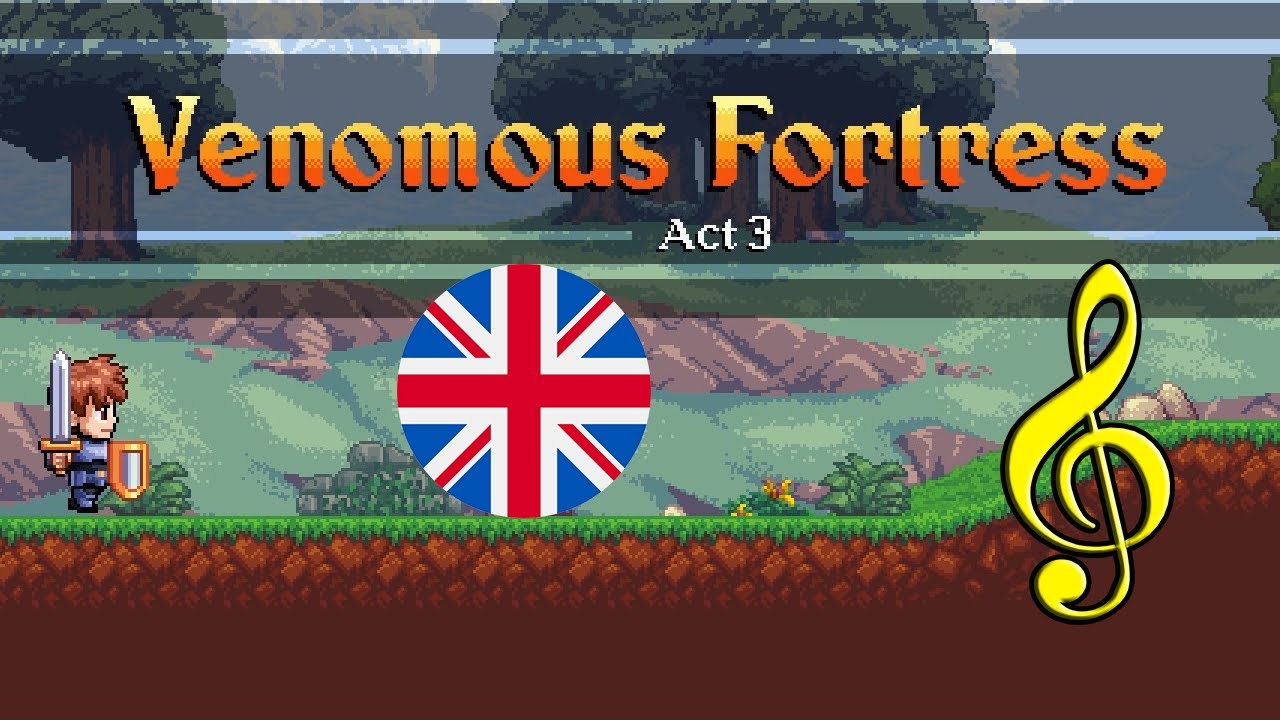 Songs For A Hero - 1-3 - Venomous Fortress - Clean Song in English + Gameplay