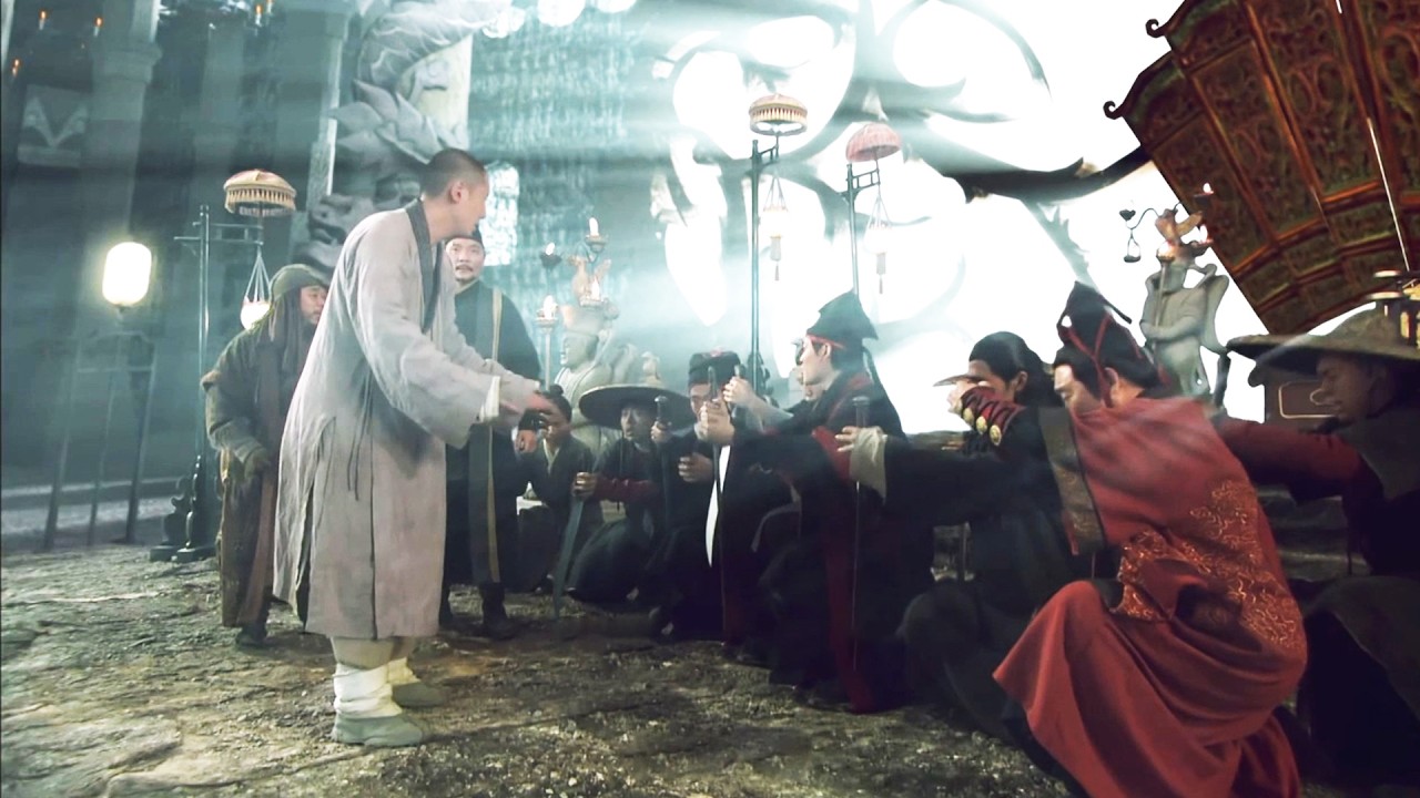 虛竹成名之戰！眾人打上靈鷲宮，卻被不起眼的傻和尚一掌打敗！🏹Kung Fu | 功夫