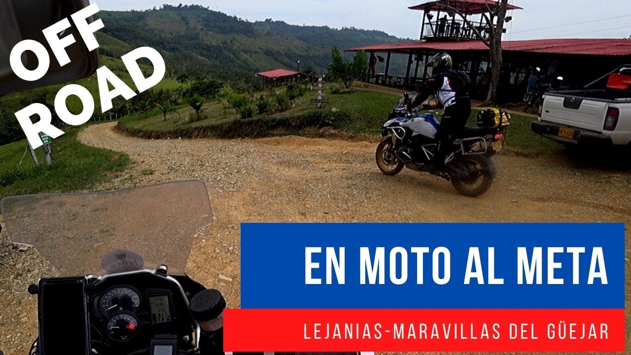EN MOTO AL LLANO COLOMBIANO - LEJANIAS - MARAVILLAS DEL RÍO GÜEJAR