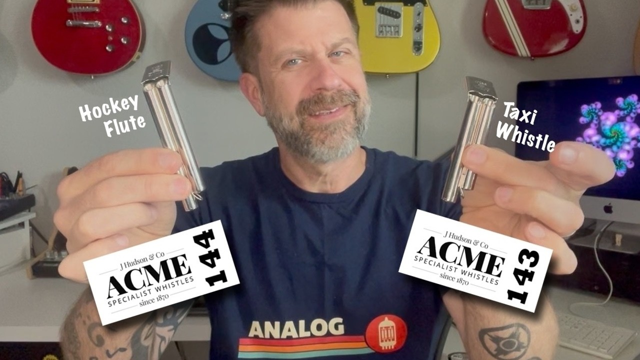 Acme 143 vs Acme 144 (taxi whistle vs hockey flute)