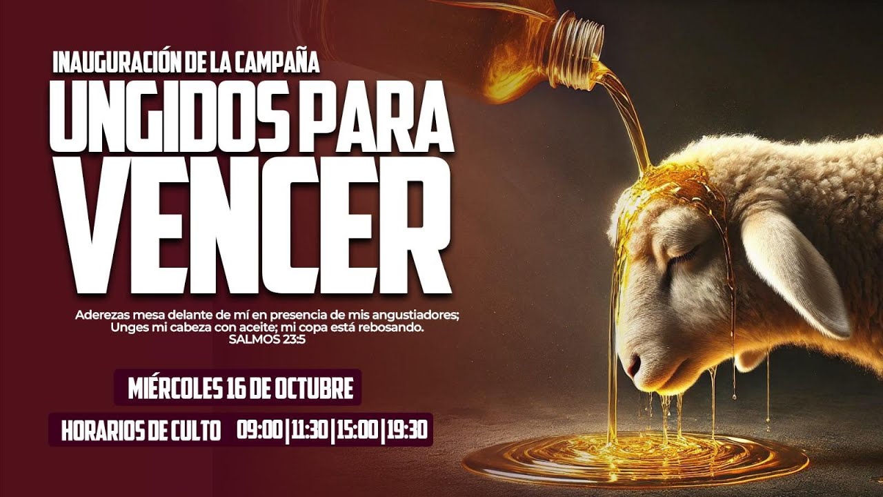Ungidos para vencer | Pr José Manuel Jaimes | 16-10-2024