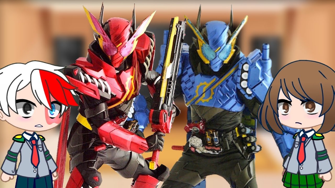 Mha reacts to Kamen Rider Build | RabbitRabbit, TankTank | Gacha club
