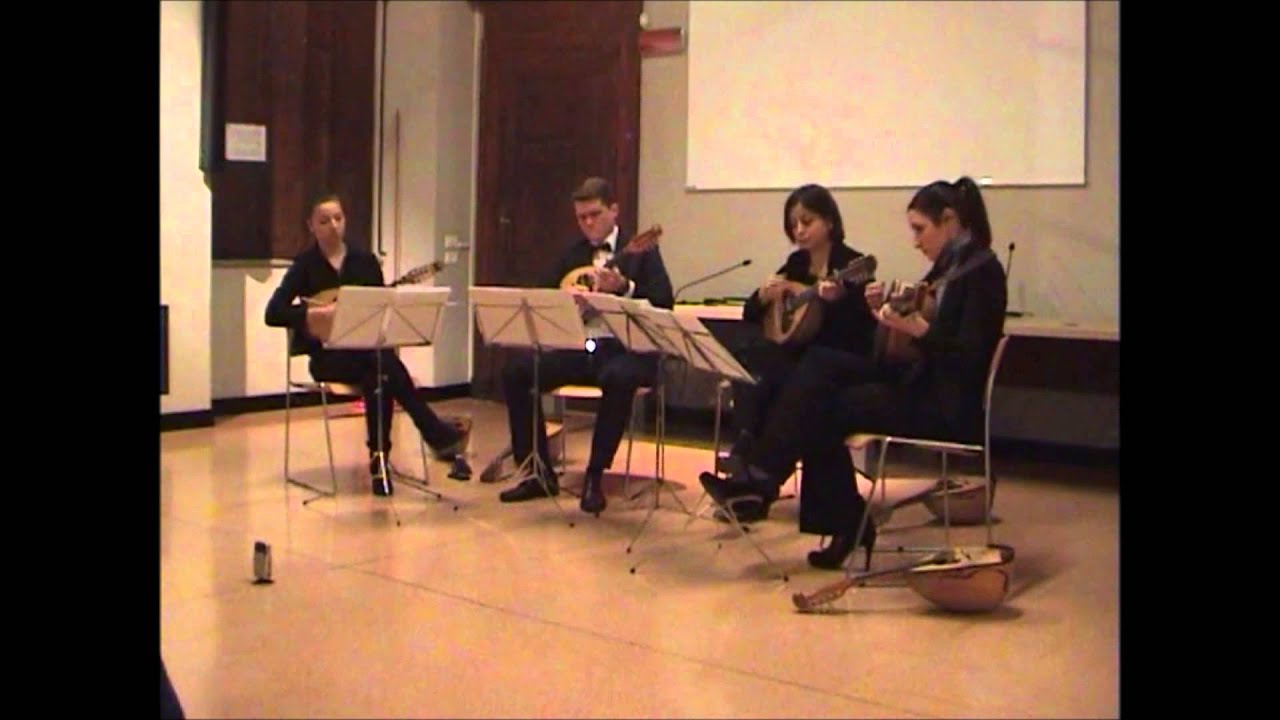 Carlo Munier: Quartetto in re maggiore op.128 (Idillio Mandolin Quartet)