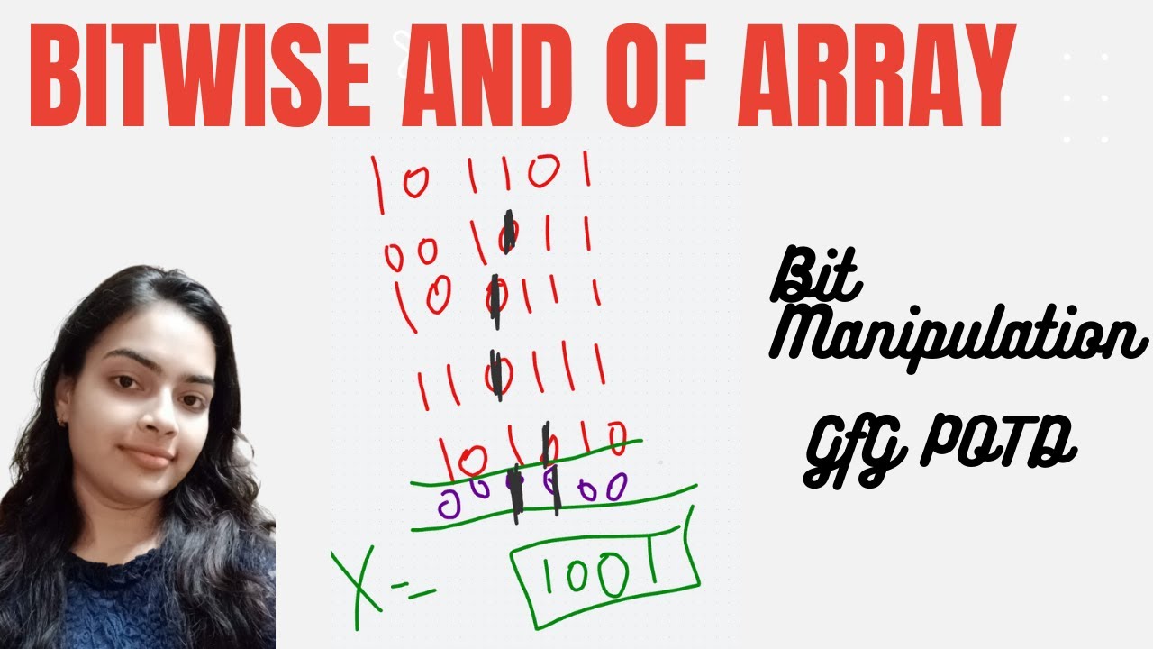 Bitwise AND of the Array GeeksforGeeks Problem of the Day