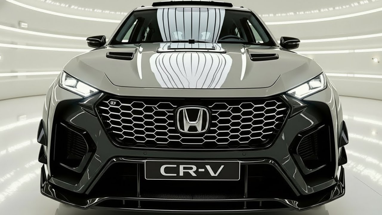 “2026 Honda CR-V โฉมใหม่! ใหญ่ขึ้น หรูขึ้น ประหยัดกว่าเดิม จนคู่แข่งต้องหนาว 😱🔥”