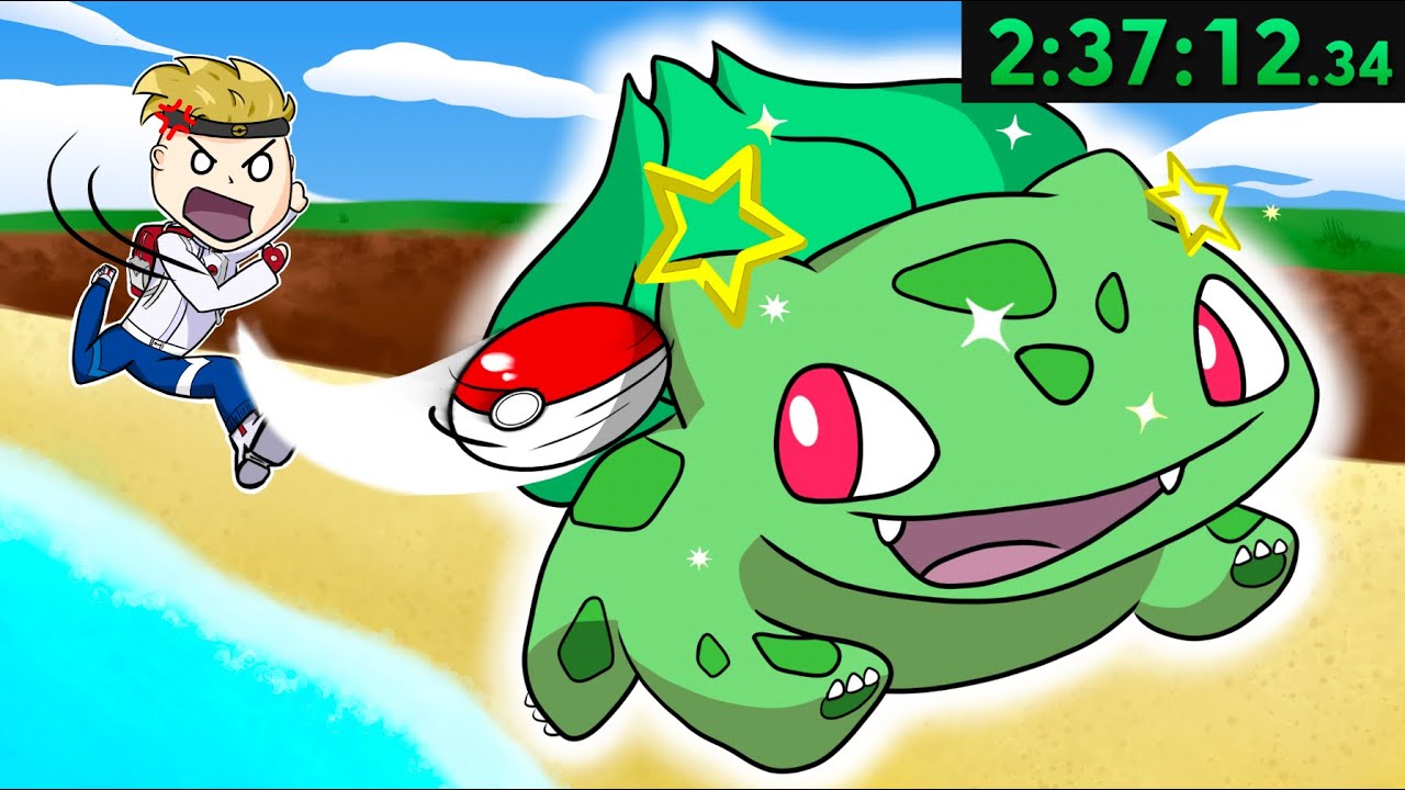 HOW FAST can you catch EVERY SHINY Starter Pokemon? | COASTAL BIOME