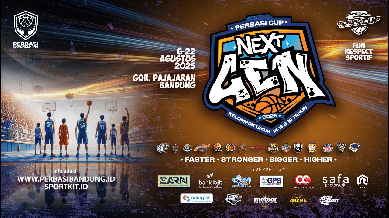 🔴 LIVE | BIMASAKTI VS TUNAS | NEXT GEN PERBASI CUP 2025 | KU 16 PUTRA-FINAL