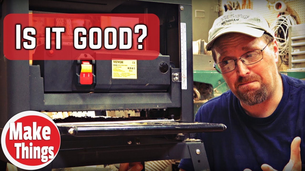 Vevor thickness planer REVIEW // #makethings
