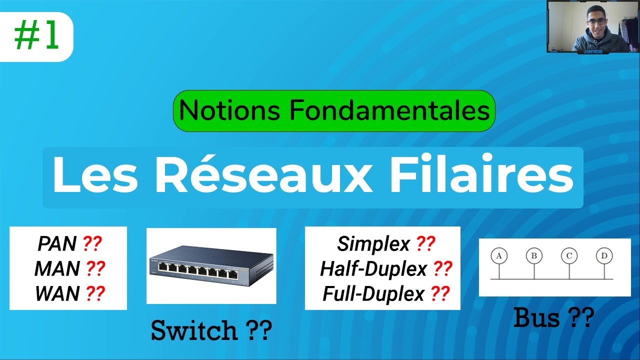 Cours Des Réseaux Filaires: Introduction et Notions Fondamentales - الدارجة المغربية