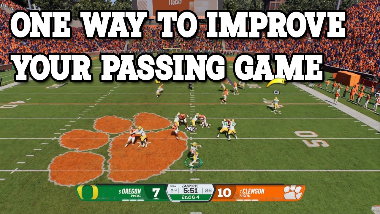 Improve Your Pass Game In College Football 26 & Madden By Doing This