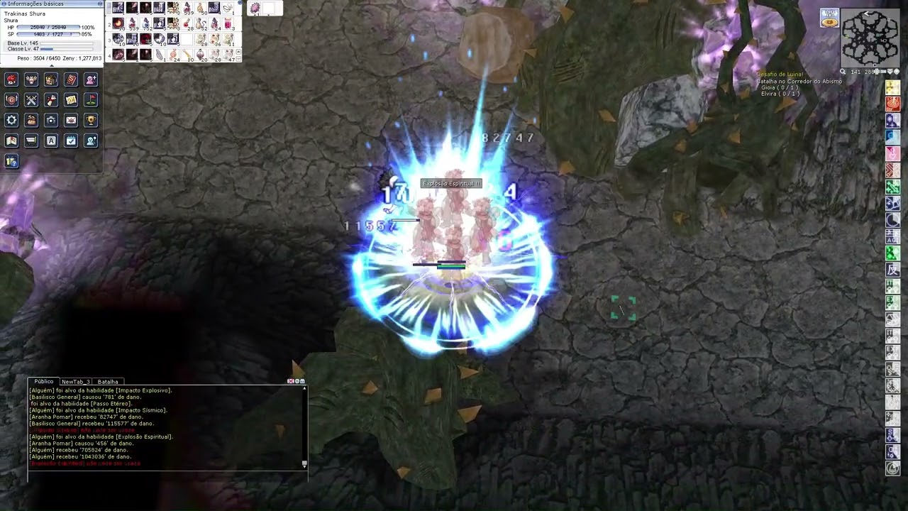 Shura Explosão Espiritual - Ragnarok Latam Freya