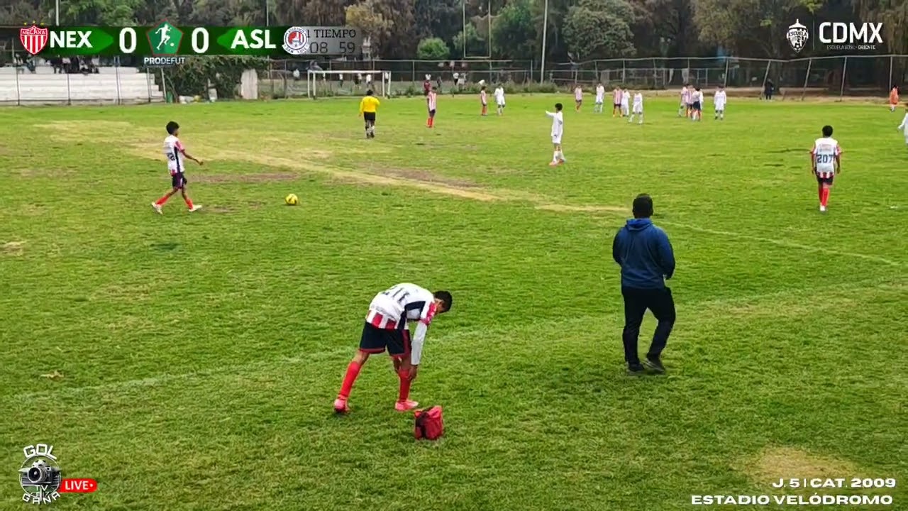 Necaxa Iztacalco vs ASL CDMX ORIENTE JORNADA 5 PRODEFUT 2026 CAT 2012