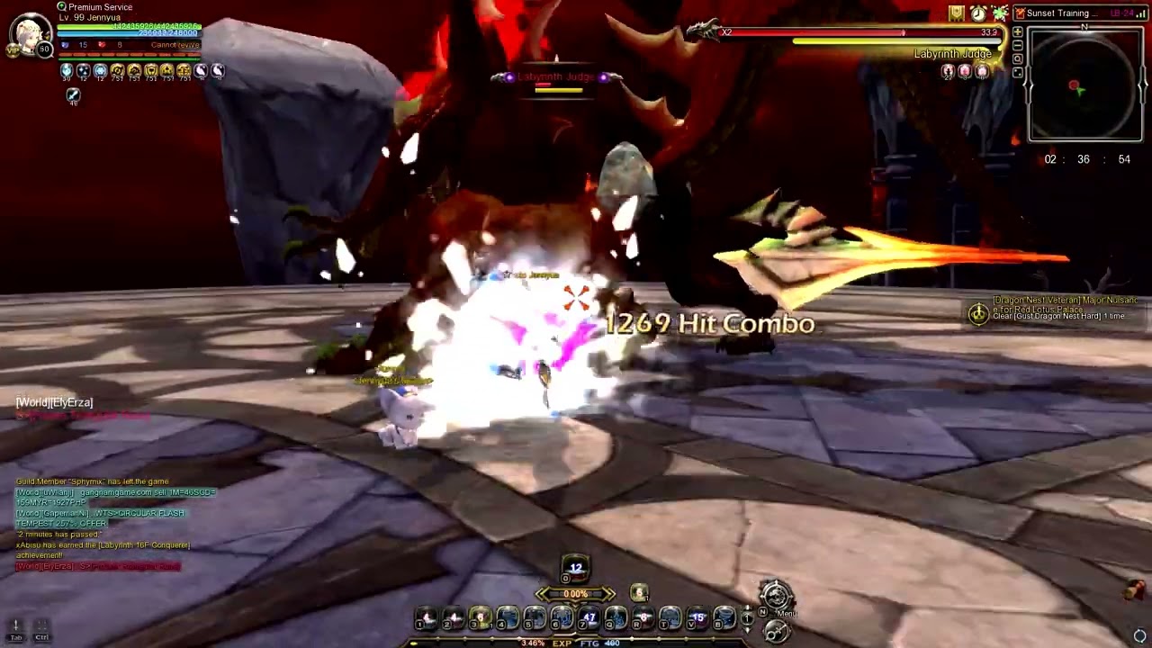 [DN SEA] Elestra Sunset Training Ground Labyrinth 24