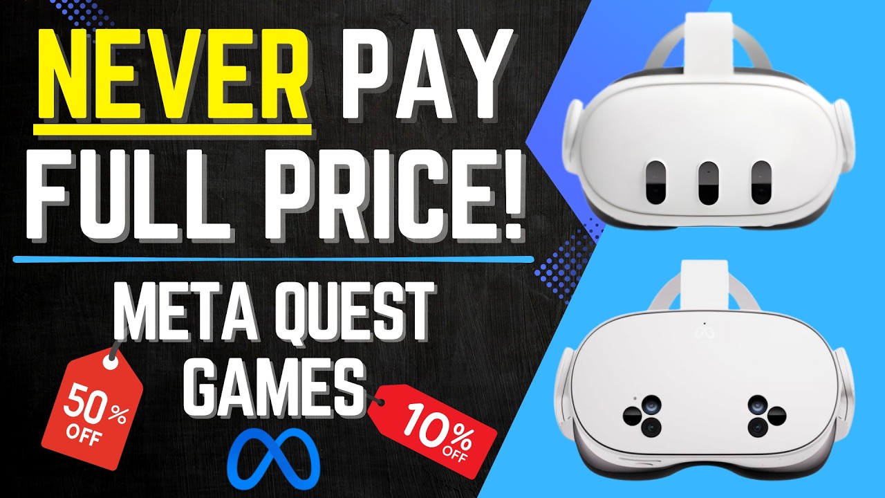 Посмотрите это перед покупкой! Руководство по покупке игр Meta Quest — скидки, отслеживание распр...