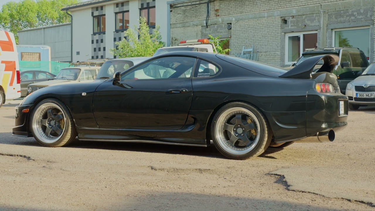 Toyota Supra 2JZ - Pops and Bangs, Launch Control