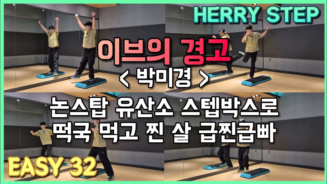 논스탑 유산소 스텝박스로 하체·복부 라인 정리 | 집에서 하는 스텝박스 다이어트
