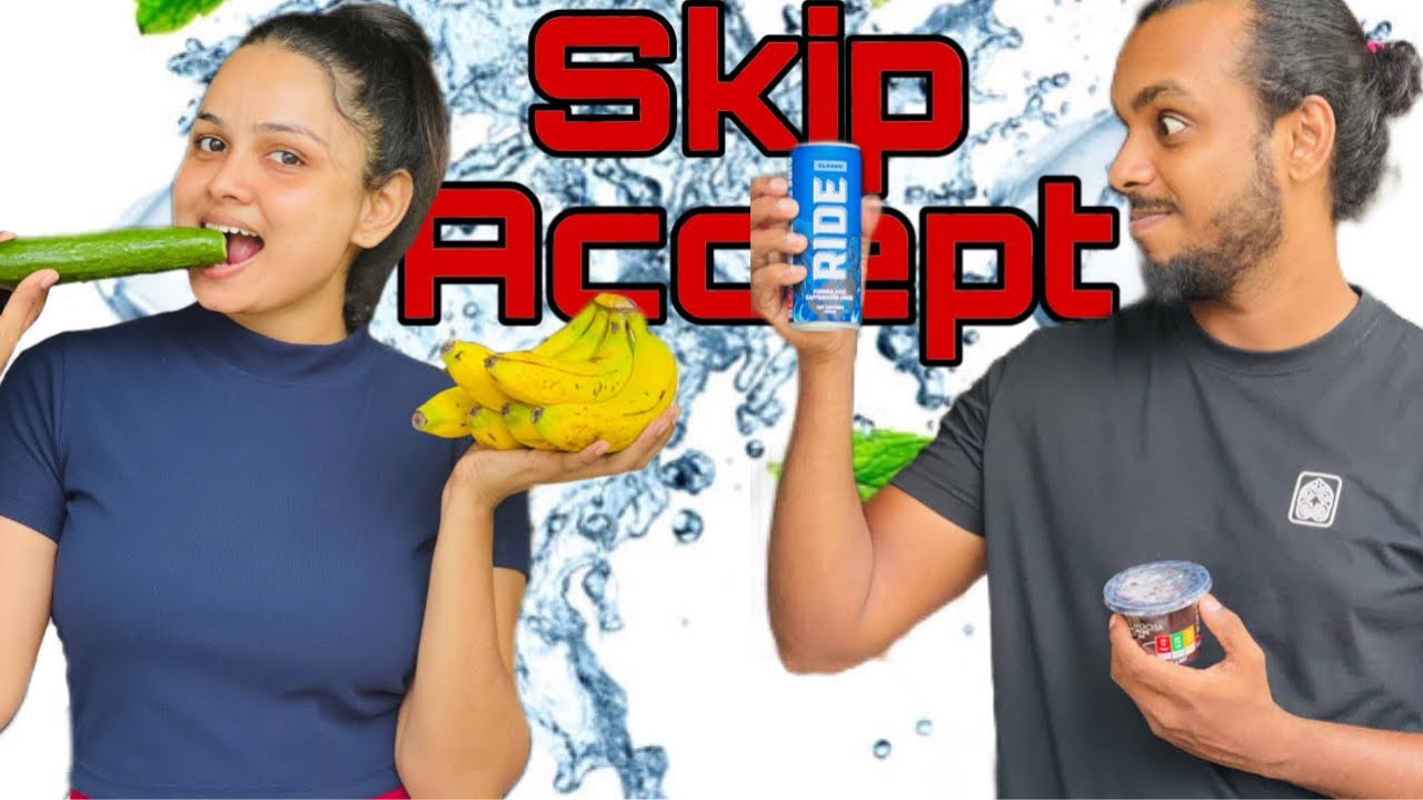 හස්බන්ඩ්ගෙන් අහපු හොදම කතාව😂 | Skip and Accept Challenge