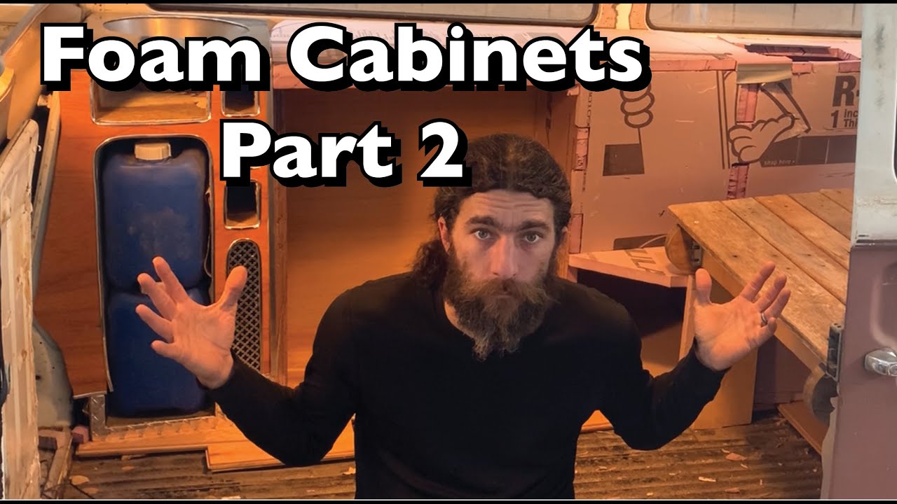 Prototype Foam Cabinets Part2 - More Improvements on Foam Cabinetry