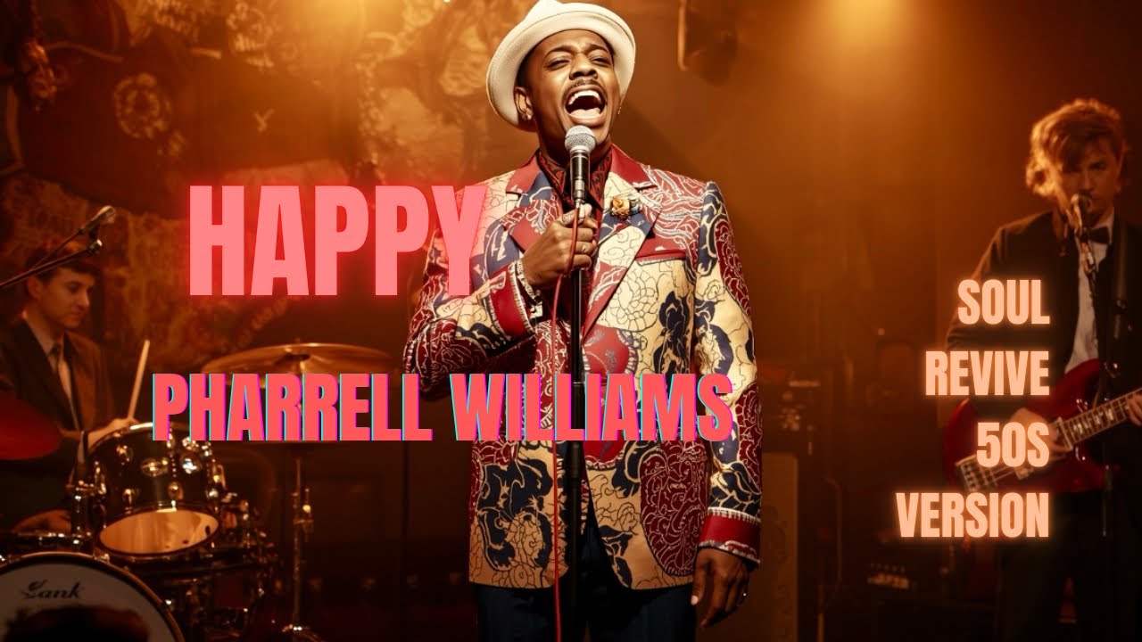 Happy - Pharrell Williams  [the best] (Cover 1950's Soul Al Version)