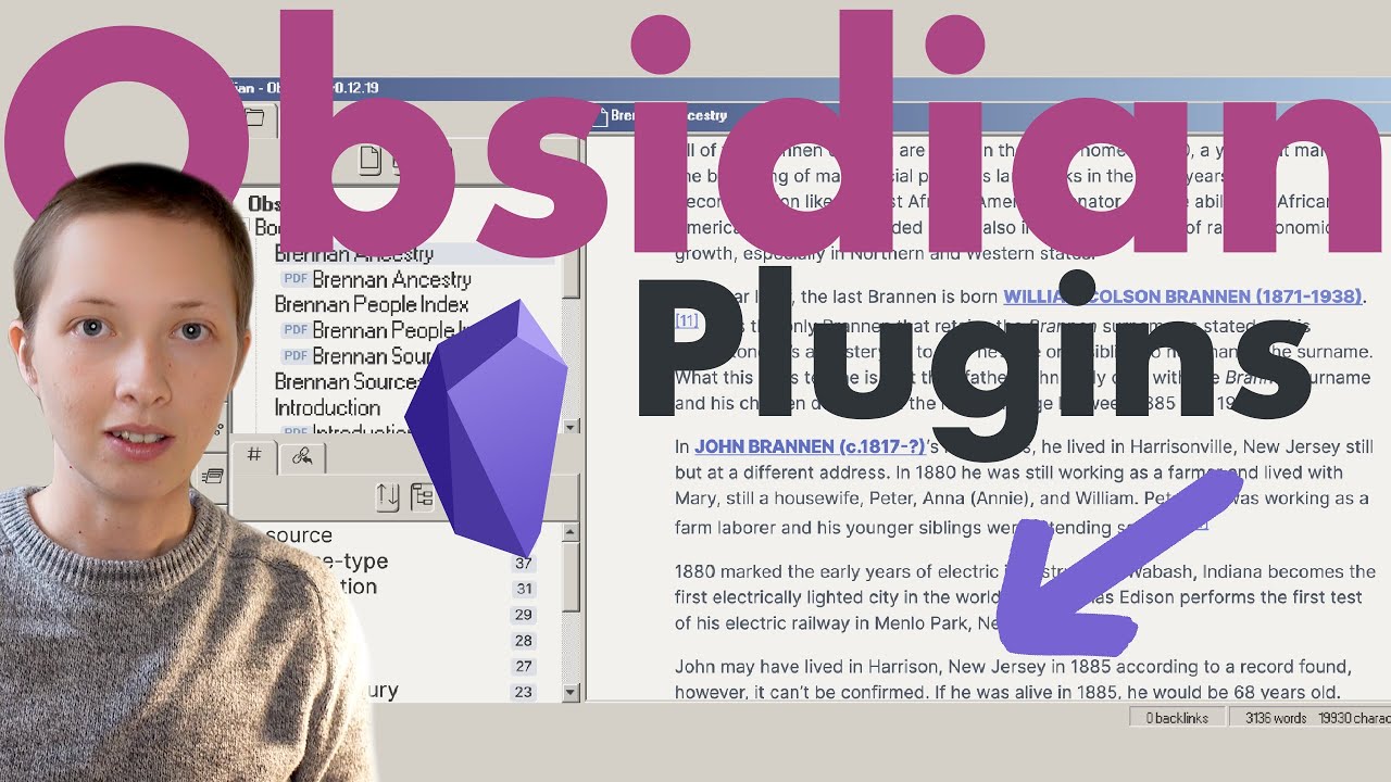 Plugins I use in Obsidian for book writing