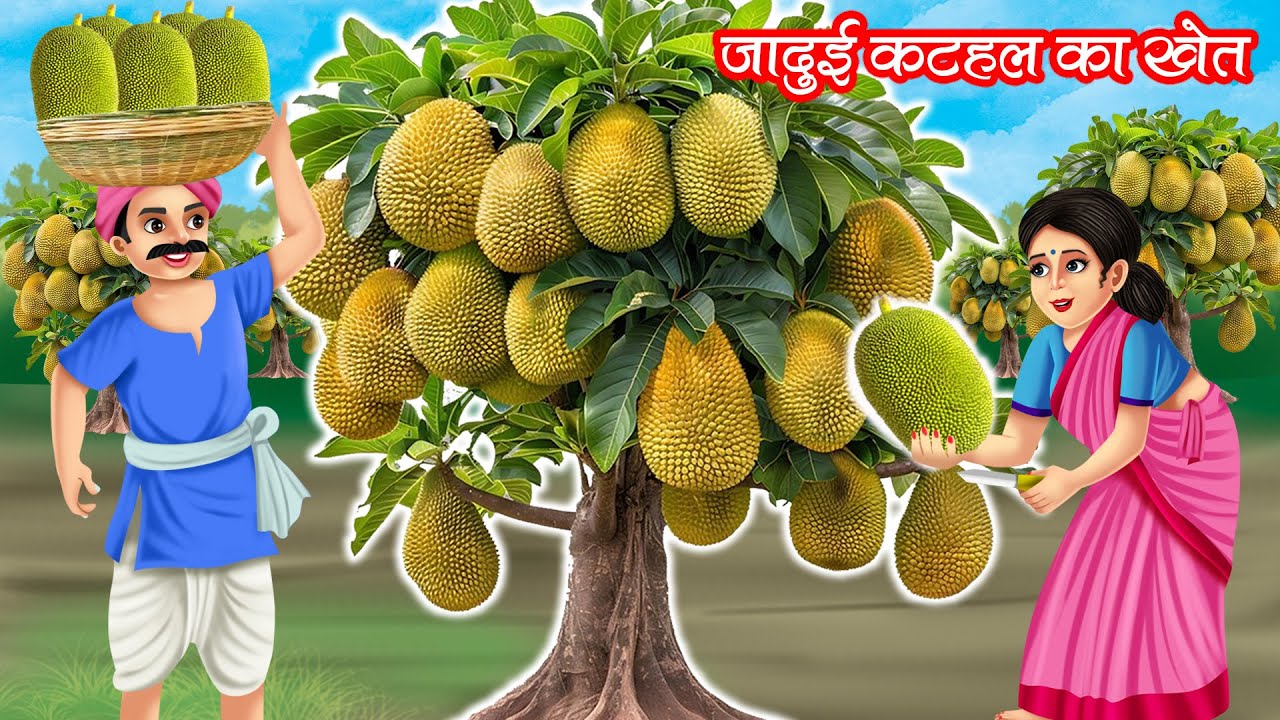 जादुई कटहल का खेत | JADUI KATHAL KA KHET | HINDI KAHANIYA | MORAL STORIES | JADUI KAHANIYA
