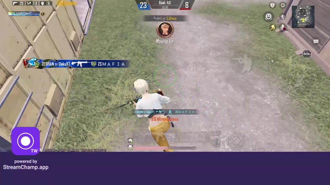 PUBG mobile rank push Zeeshan Daku YT route to conqueror one case subscriber