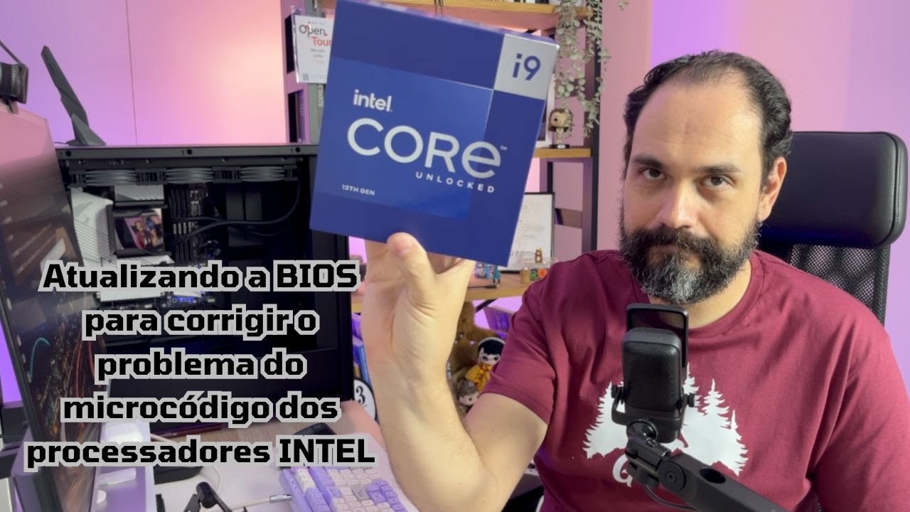 Atualizando a BIOS (Gigabyte Aorus Elite) para corrigir o problema dos processadores INTEL