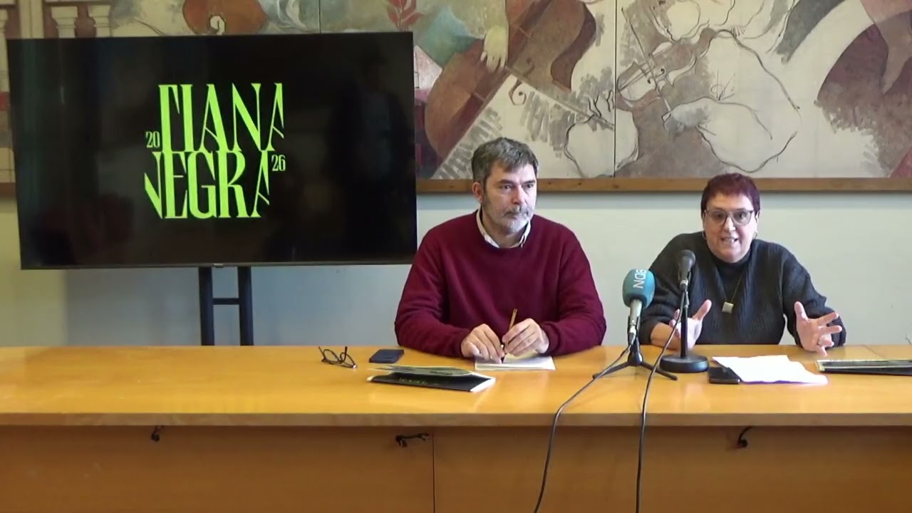 Roda de Premsa de presentació del Tiana Negra 2026