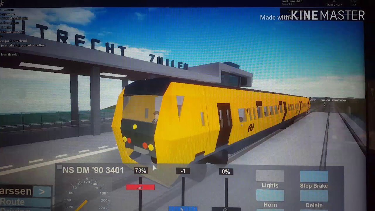 [ NS games universe] utrecht centraal - breukelen met een DM90 bij naam: De Buffel
