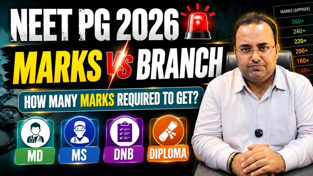 Neetpg2026 How much marks required to get MD/MS/DNB for govt / pvt . Also few tips for exam 