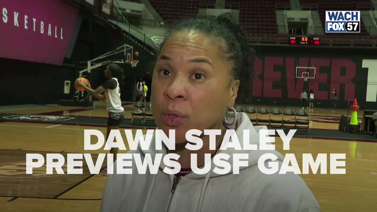 Dawn Staley previews game vs USF