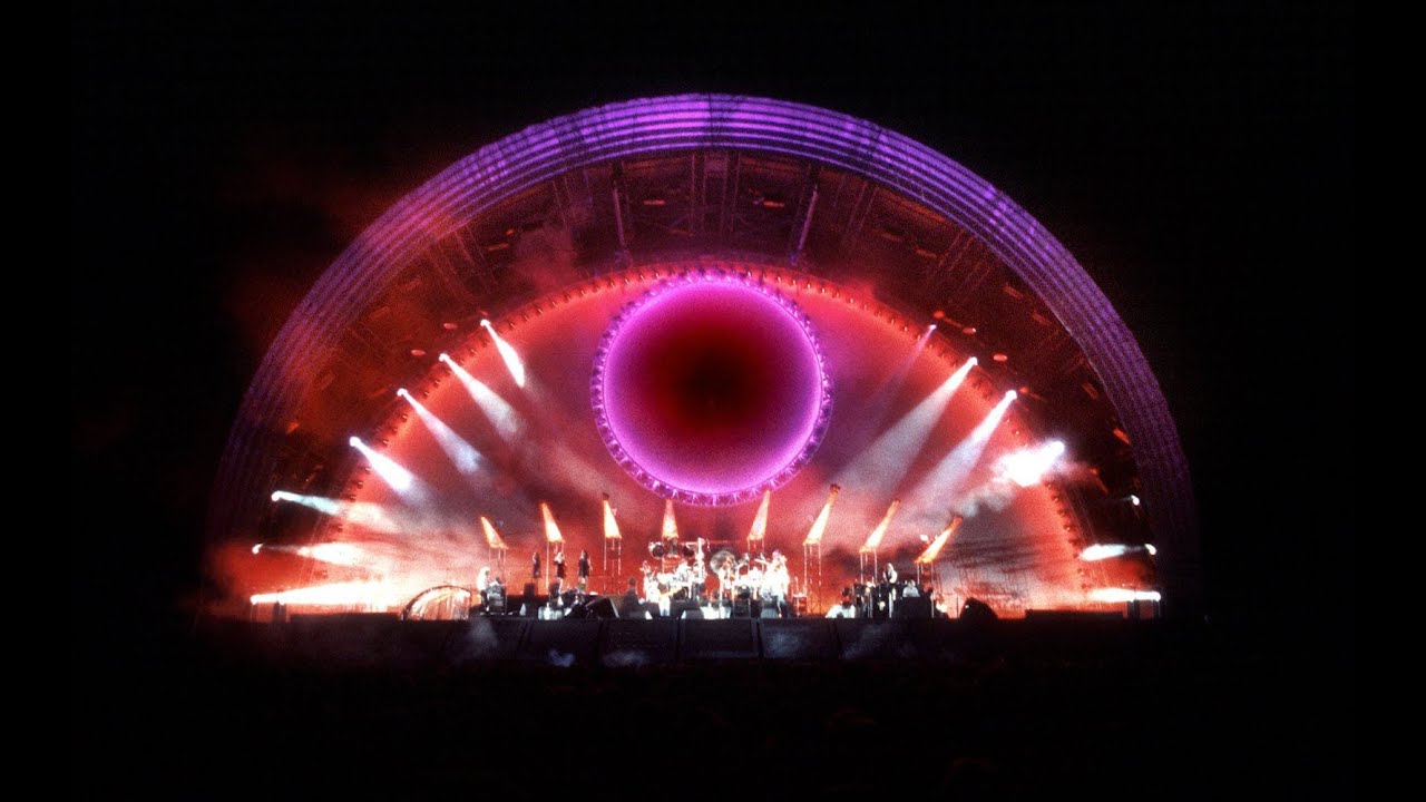 PINK FLOYD - The Division Bell tour ( PULSE ) - Gerland stadium - Lyon (FR) 09-23-1994  #pinkfloyd