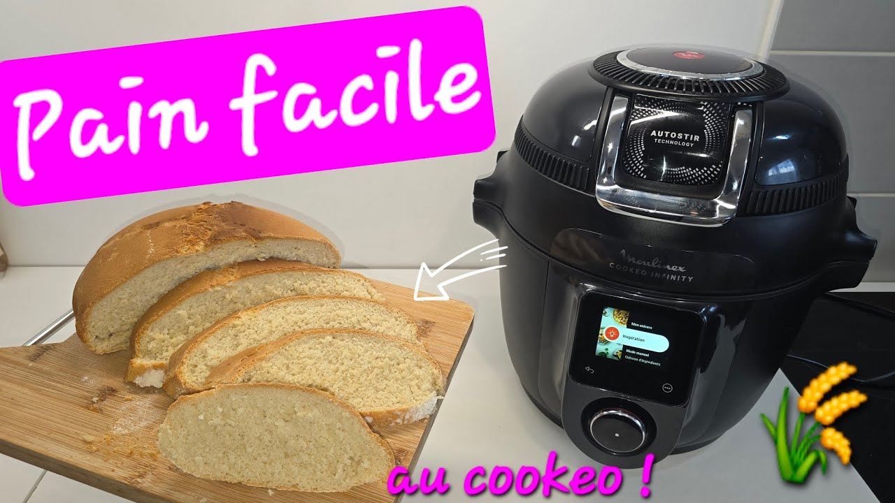 Pain Facile et Rapide au Cookeo INFINITY 