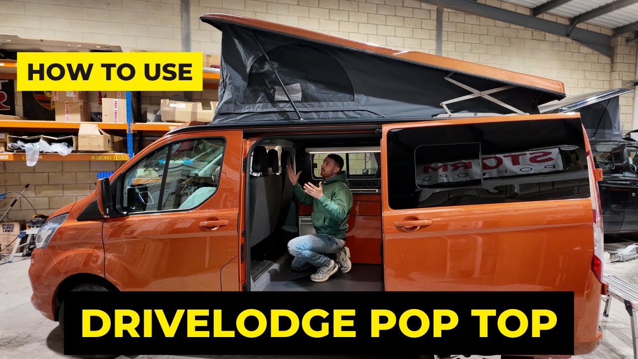 Drivelodge Pop Top Campervan Roof Demo - How To Use