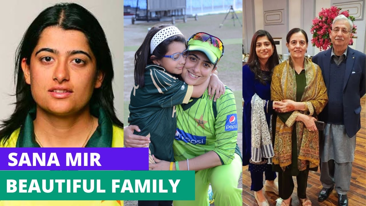 Sana Mir with her Family