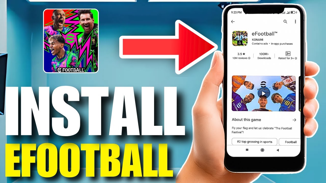 How to Install/Download eFootball 2026 On Smartphone