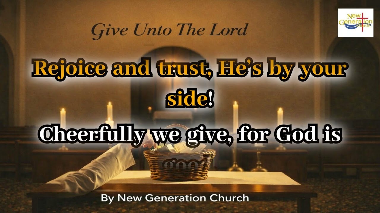 Give Unto The Lord - Videoke #offertory #offertorysong #praiseandworship