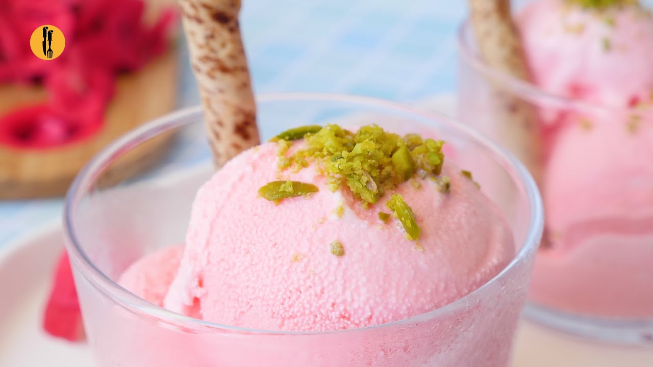 Ice cream Lal Sharbet Recipe By Food Fusion (Ramzan Special)