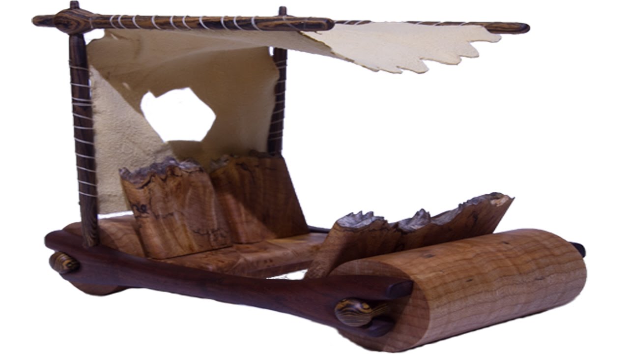 Woodturning - Flintstones Car AKA Flintmobile