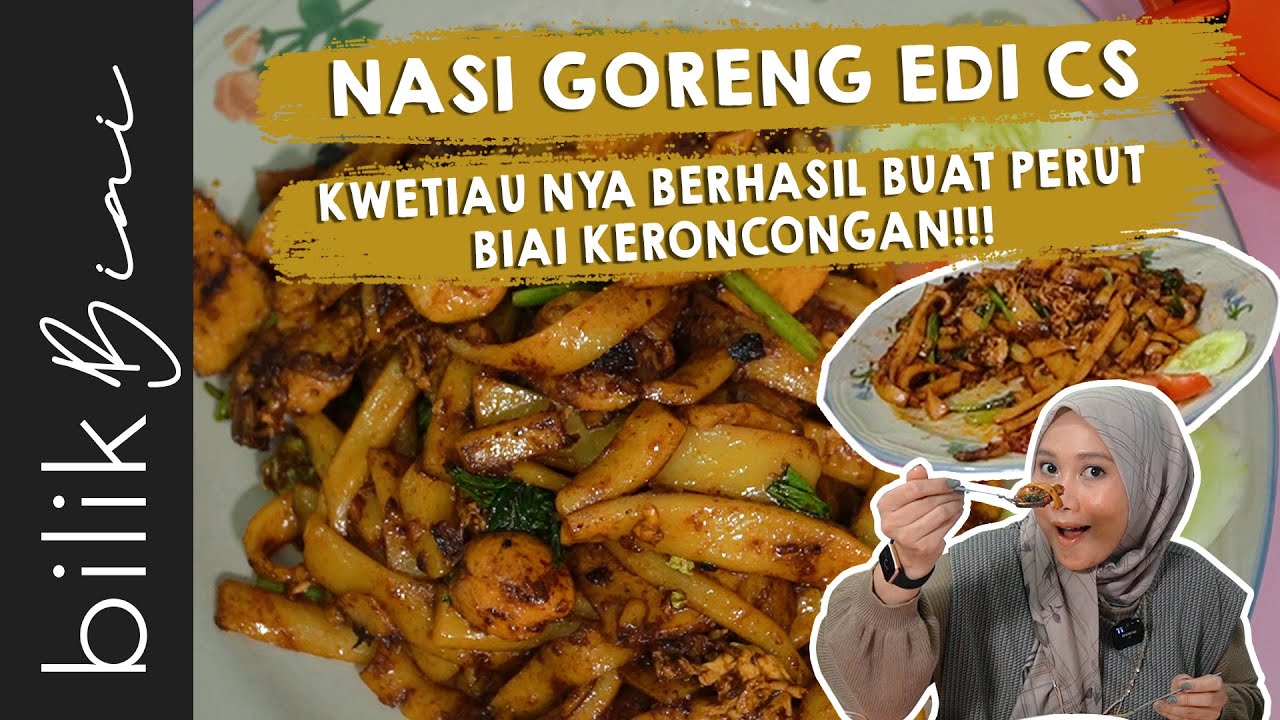 NASI GORENG EDI CS | KWETIAU NYA BERHASIL BUAT PERUT BIAI KERONCONGAN! - Kuliner Jambi