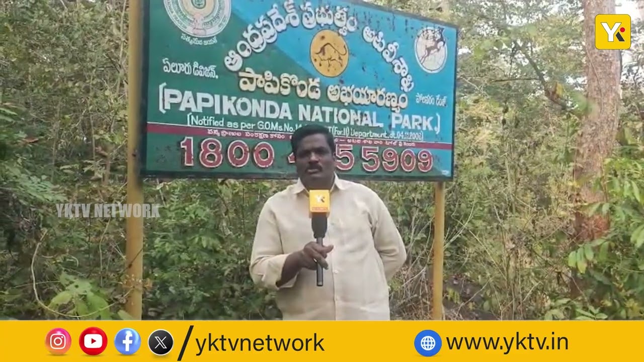 కూర్మపురం పట్టుబడిన పెద్దపులి పాపికొండల్లో విడుదల | రేడియో | news | east godavari | yktvnetwork