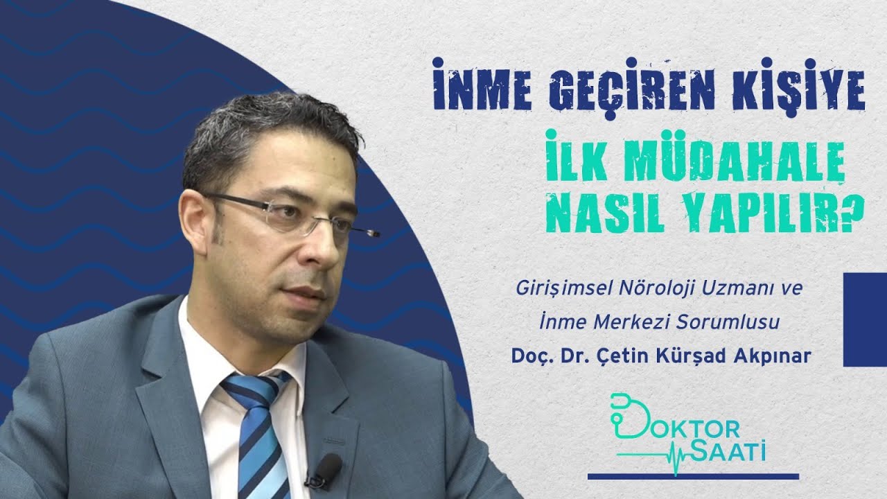 İNME GEÇİREN KİŞİYE İLK MÜDAHALE
